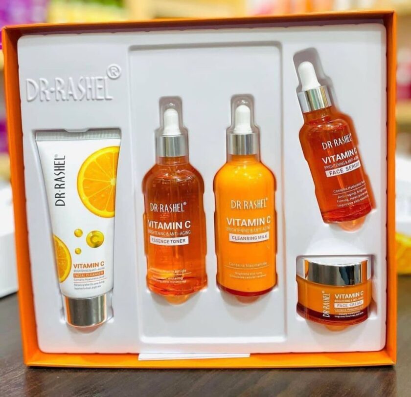 Dr. Rashel Vitamin C Brightening and Anti Ageing 5 Piece Set