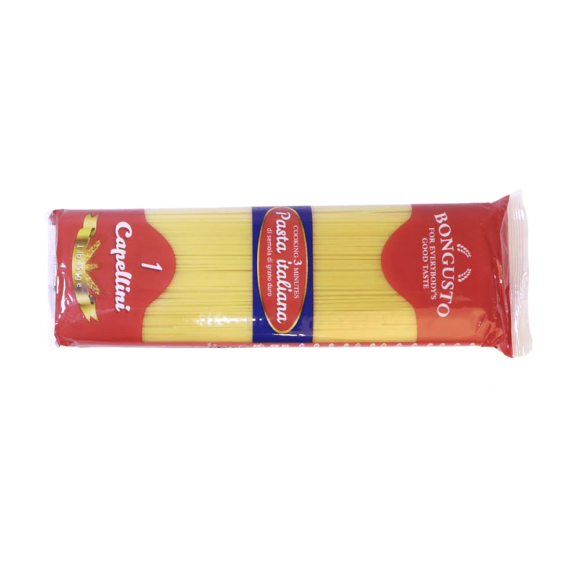 Bongusto Pasta Italiana Spaghettini N0 1 454G