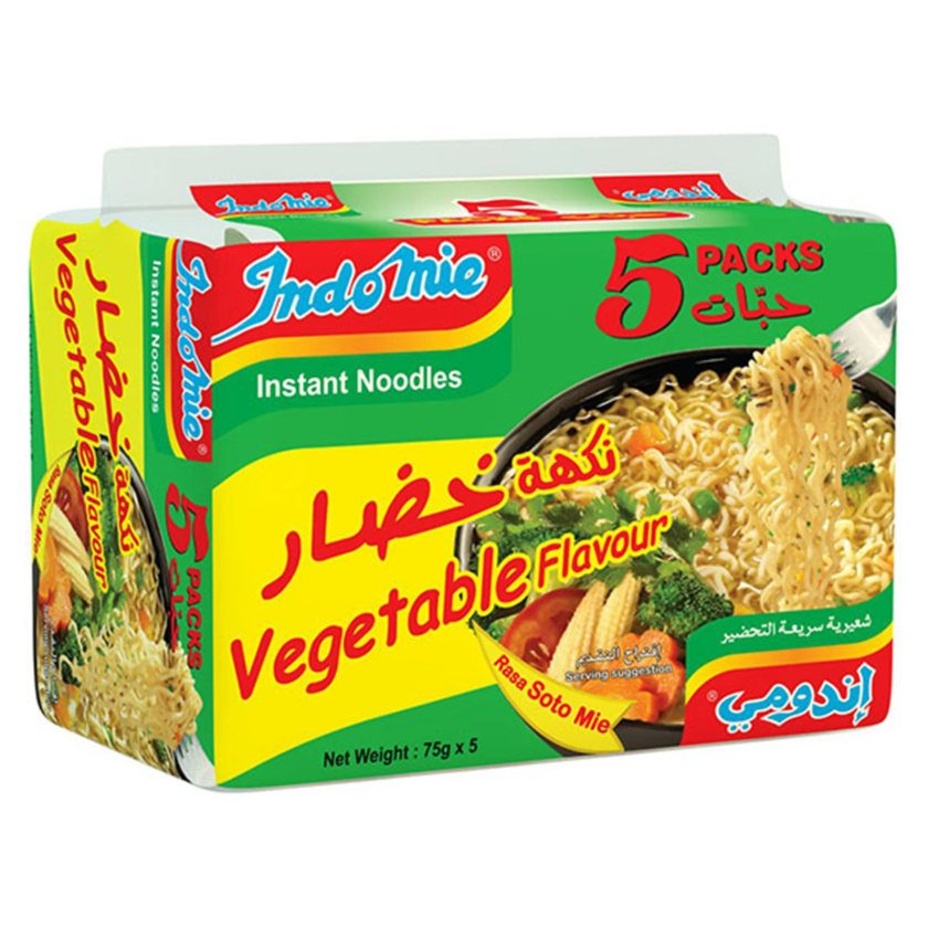 Indomie Vegetable Flavour 75G / Pasto indomi