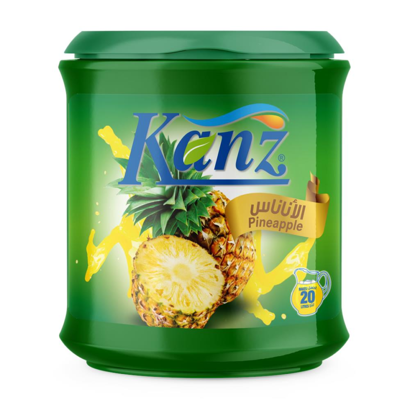 KANZ PINEAPPLE (CANANAAS) INSTANT DRINK (2.5KG)