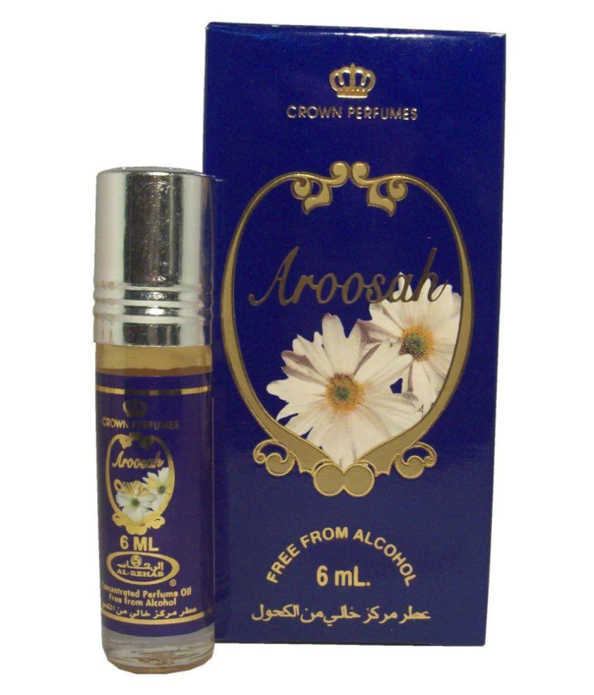 AROOSAH BY AL REHAB FLORAL FRUITY MUSK PERFUME OIL attar 6ML