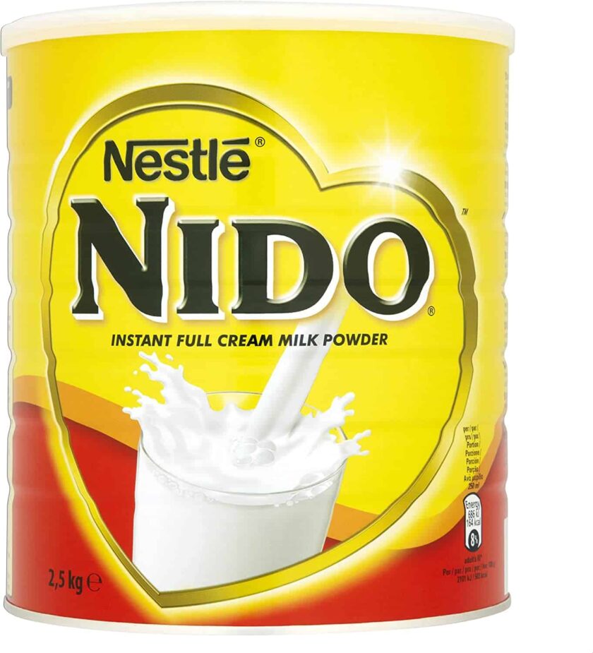 NESTLE NIDO MILK POWDER 2500g / Caano booro waaweyn